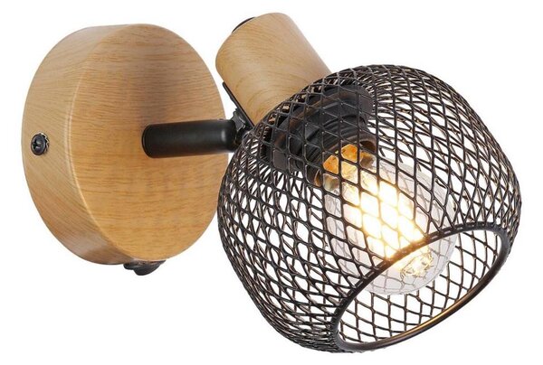 Rabalux 3127 - Стенен спот GRENDEL 1xE14/40W/230V