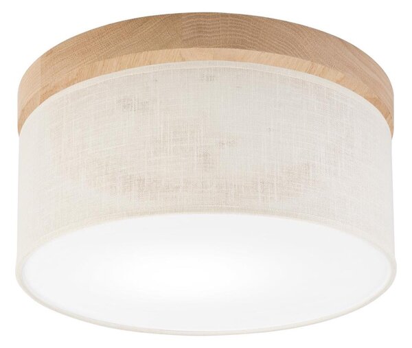 Brilagi - LED Плафон BELLADONNA 1xE27/15W/230V Ø 30 см кремав/дъб