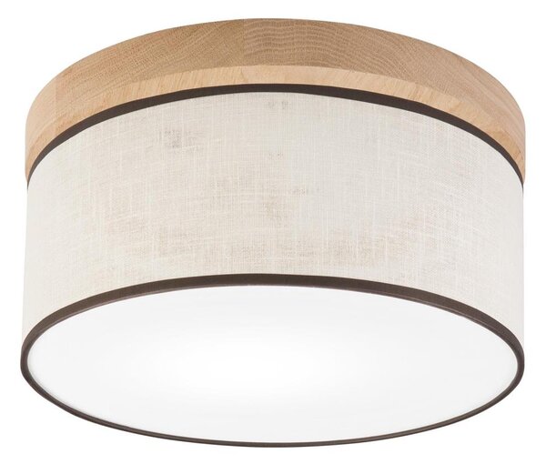 Brilagi - LED Плафон BELLADONNA 1xE27/15W/230V Ø 30 см кремав/дъб
