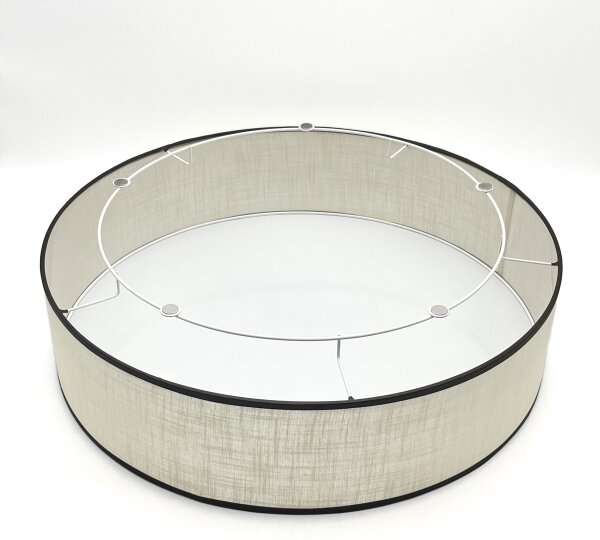 Brilagi - LED Плафон BELLADONNA 3xE27/15W/230V Ø 50 см кремав/дъб