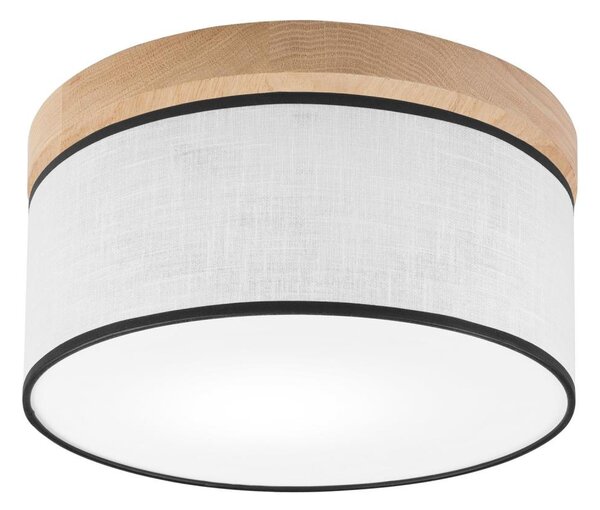 Brilagi - LED Плафон BELLADONNA 1xE27/15W/230V Ø 30 см бял/дъб