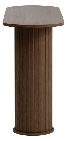 Кафява конзолна маса 40x130 cm Nola – Unique Furniture
