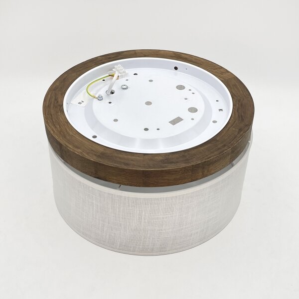 Brilagi - LED таванно осветително тяло BELLADONNA 1xE27/15W/230V, Ø30 см, бяло/д