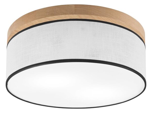 Brilagi - LED Плафон BELLADONNA 2xE27/15W/230V Ø 40 см бял/дъб