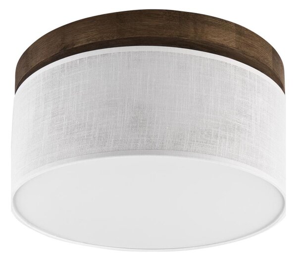 Brilagi - LED таванно осветително тяло BELLADONNA 1xE27/15W/230V, Ø30 см, бяло/д
