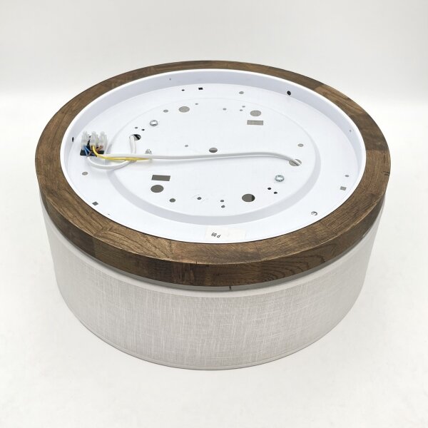 Brilagi - LED таванно осветително BELLADONNA 2xE27/15W/230V, Ø40 см, бяло/дъб