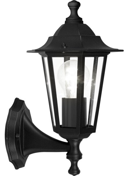 EGLO 22468 - Екстериорна Стенна лампа LATERNA 4 1xE27/60W черна