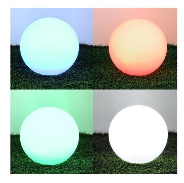 LED RGBW димируема соларна лампа LED/5W/3,7V 3000K IP54 Ø 30 см