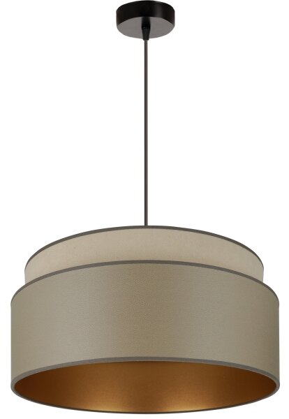 Brilagi - Полилей OREGON VEGE 1xE27/15W/230V, Ø 45 см, сив