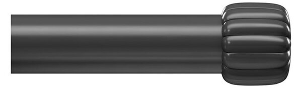 Матово черно стоманен разширяем прът за завеси 91 - 168 cm Cleo – Umbra