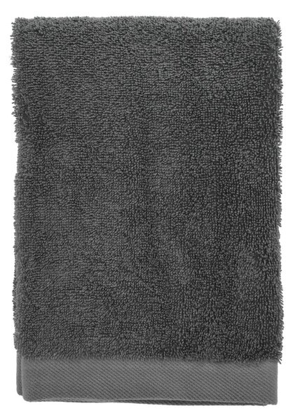 Тъмносива памучна хавлиена кърпа от тери 70x140 cm Comfort – Södahl