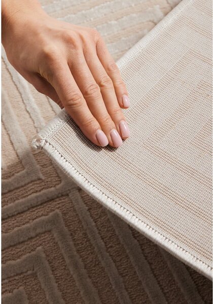 Бежов килим 120x170 cm Perles Tourmaline – Elle Decoration