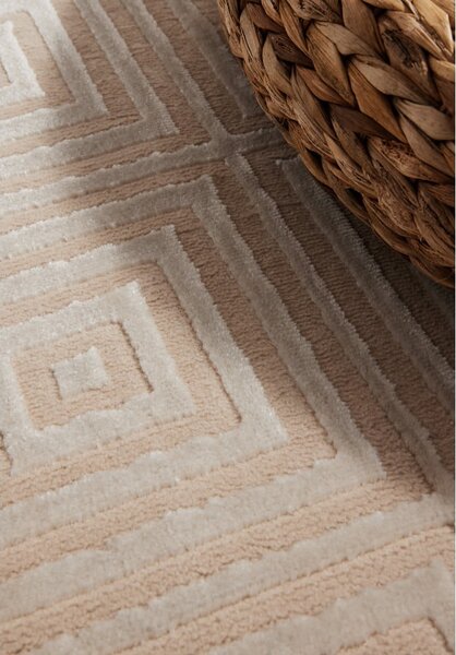 Бежов килим 120x170 cm Perles Tourmaline – Elle Decoration