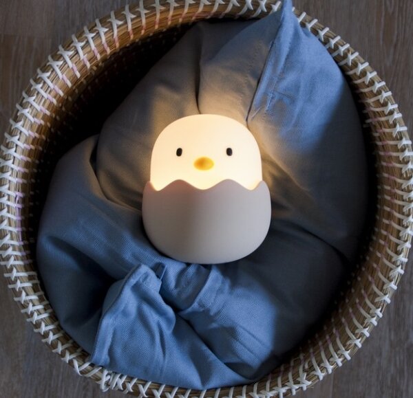 MegaLight - LED RGB регулируема детска лампа EGGY EGG LED/5V с док зарядно