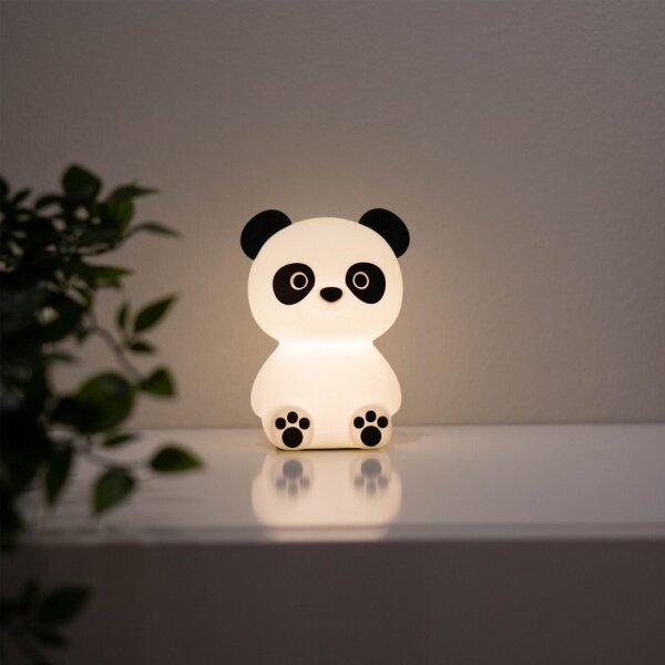MegaLight - LED RGB Димируем детски докосване лампа PADDY PANDA LED/5V