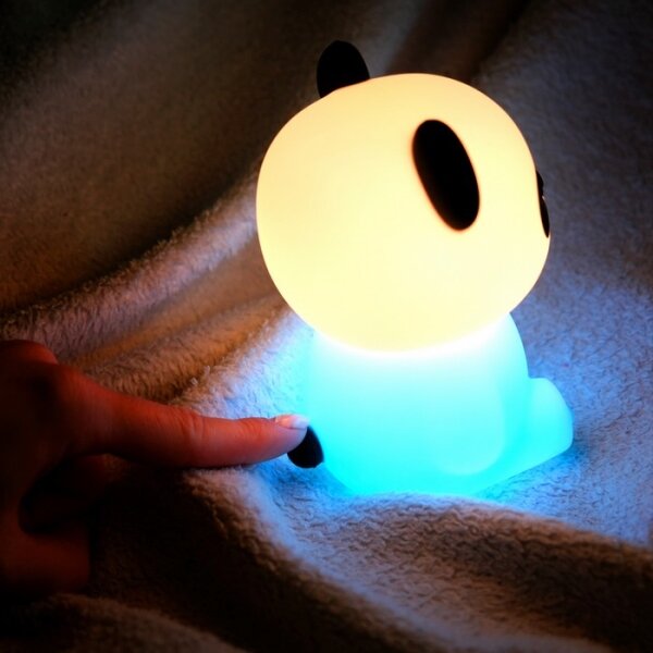 MegaLight - LED RGB Димируем детски докосване лампа PADDY PANDA LED/5V