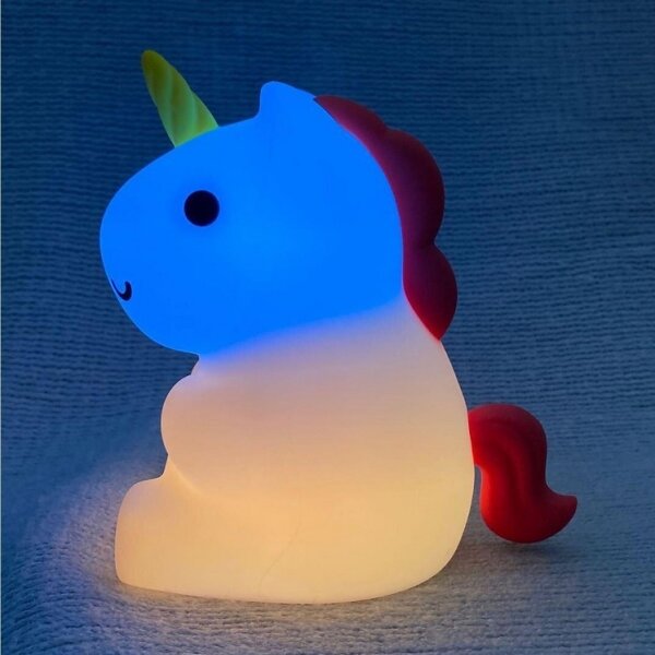 MegaLight -LED RGB Димируем акумулаторен детски докосване лампа MAGGY MAGIC LED/5V
