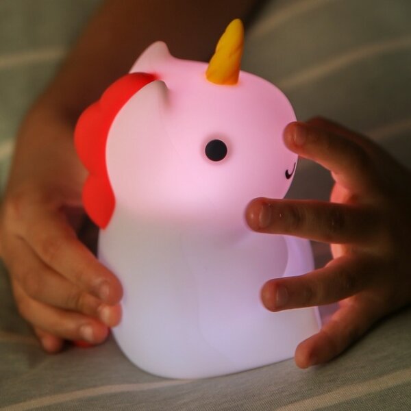MegaLight -LED RGB Димируем акумулаторен детски докосване лампа MAGGY MAGIC LED/5V