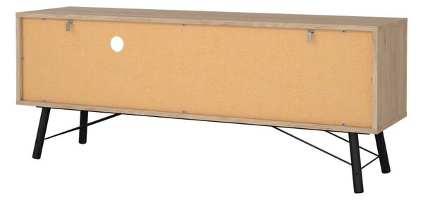 Маса за телевизор от дъбов декор в естествен цвят 150x60x40 cm Ry – Tvilum