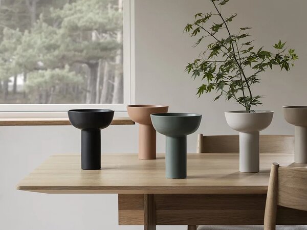 BLOMUS Ваза икебана MIYABI - цвят теракота