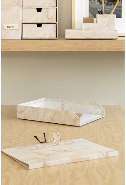 Картонени органайзери в комплект от 2 бр. за докумнети Hakan Paper Laminate – Bigso