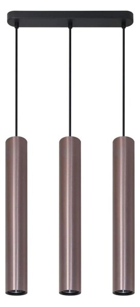 Подвесен полилей на кабел LUNGOMARE 3xGU10/10W/230V хромиран