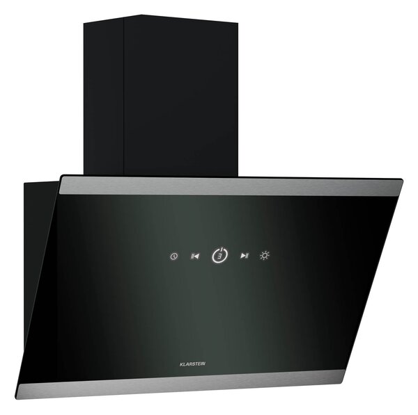 Klarstein Аспиратор FlashLine, A++, 578 m³/h, 3 нива, докосване, безшумен, LED, извличане / рециркулация, 100 W