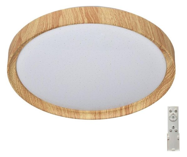 Prezent 71330-LED Димируема лампа WOODEN LED/33W/230V 3000-6500K+ д.у