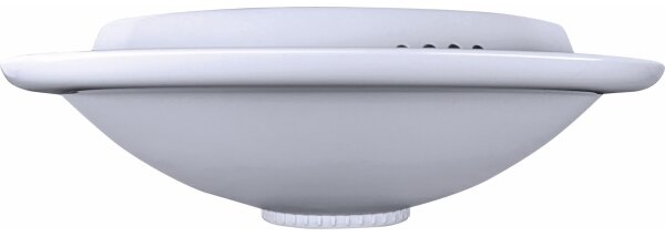 Плафон с датчик за движение MANA 2xE27/40W/230V Ø 30 см бял