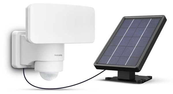 Philips TYLUS LED 6W solарно стеннo осветление с сензор 3000K IP44