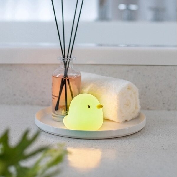 MegaLight - LED RGB Акумулаторна детска сензорна лампа за вана SWIMMY DUCK LED/5V