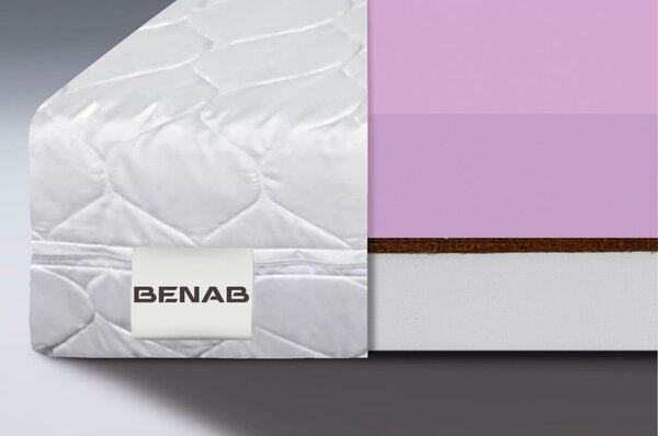 Твърд/средно твърд детски матрак с пяна с две лица 90x200 cm Coco Dreamer – BENAB