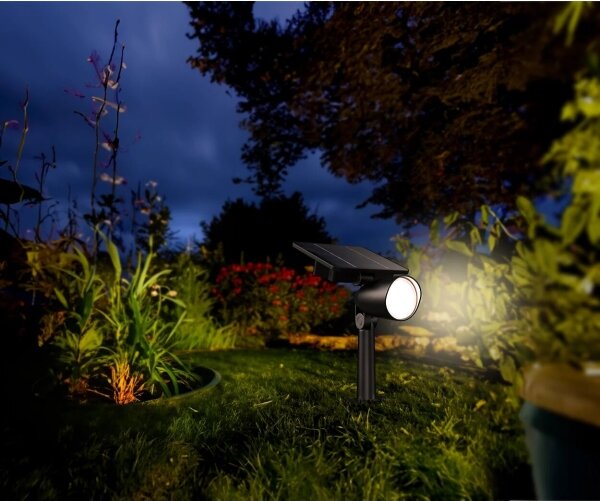 Philips LED соларен прожектор ASHLYN LED/1,4W/3,7V 2700K IP44