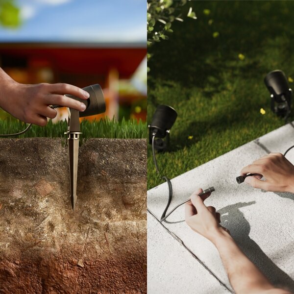 Philips - LED Екстериорен спот GARDENLINK REUEL LED/1,5W/24V 2700K IP44