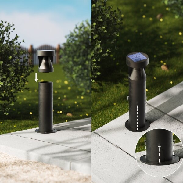 Philips - LED соларна лампа AVERY LED/1,8W/3,7V 2700K IP44