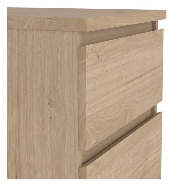Скрин от дъбов декор в естествен цвят 40x111x50 cm Naia – Tvilum