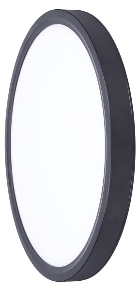 Solight WO8018 - LED таванно осветително тяло ESTELA LED/36W/230V+DO Ø30 см черн