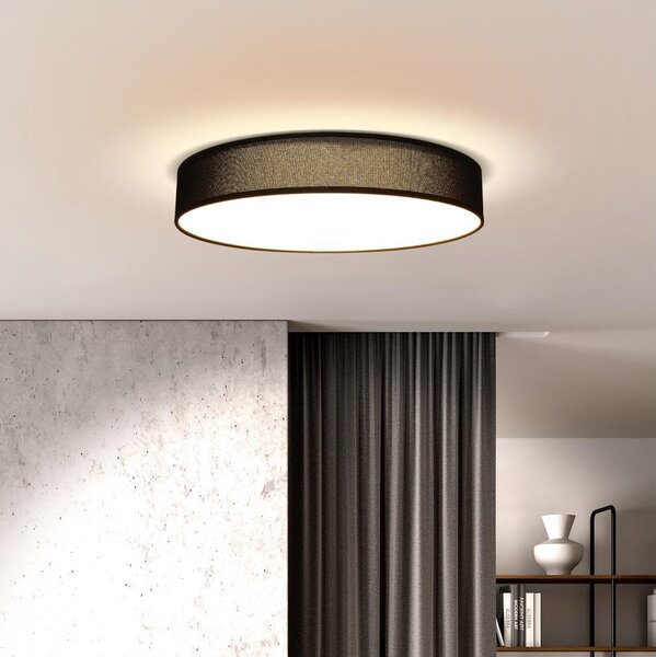 Solight WO8014 - LED Димируем плафон PENLEY LED/48W/230V+RC Ø 40 см черен
