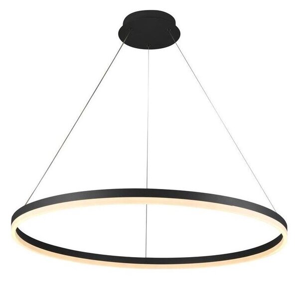 Brilagi - LED димируем полилей на кабел CIRCLE LED/55W/230V 3000-6500K черен+ДУ