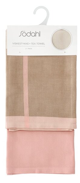 Памучни кърпи за съдове в комплект от 2 бр. 50x70 cm Blocks – Södahl