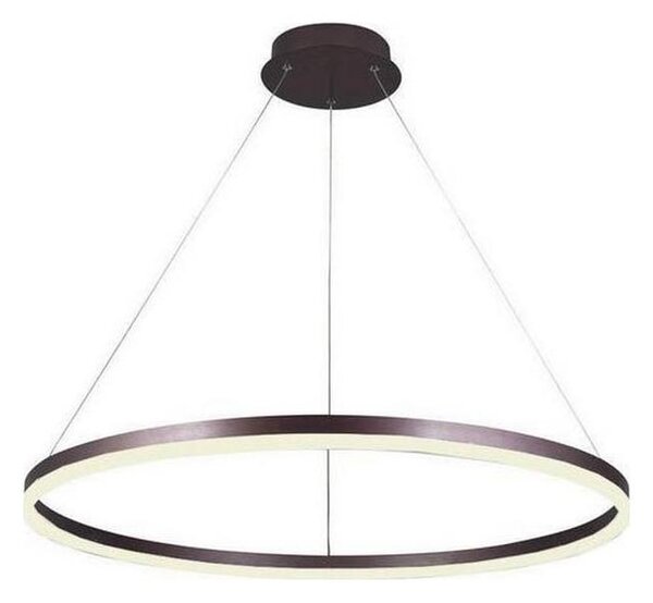 Brilagi - LED димируем полилей на кабел CIRCLE LED/55W/230V 3000-6500K кафяв + дистанционно управление