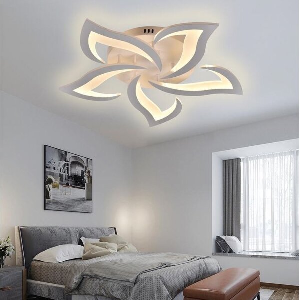 Brilagi -LED Димируем полилей за повърхностен монтаж TWIST LED/55W/230V 3000-6500K бял + д.у