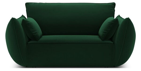 Тъмнозелено кадифено кресло Vanda – Mazzini Sofas