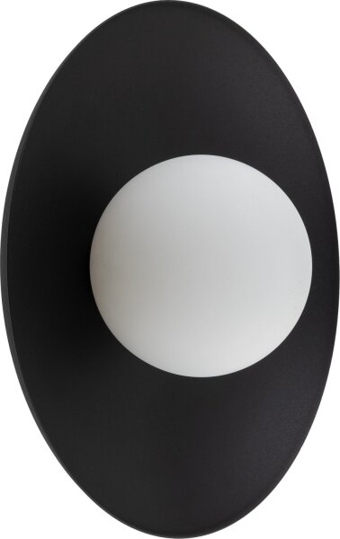 Аплик SLATE 1xG9/8W/230V Ø 28 см черен