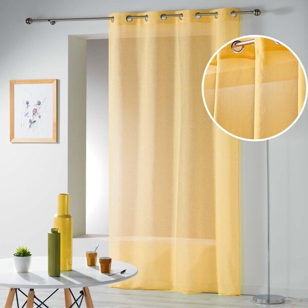 Жълта завеса 140x240 cm Telma – douceur d'intérieur