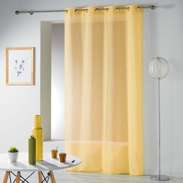 Жълта завеса 140x240 cm Telma – douceur d'intérieur