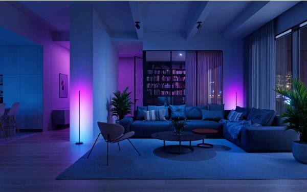 Nanoleaf N7204K02-1FL- LED RGBW димируема подова лампа LED/22W/230V 2200-6500K Wi-Fi