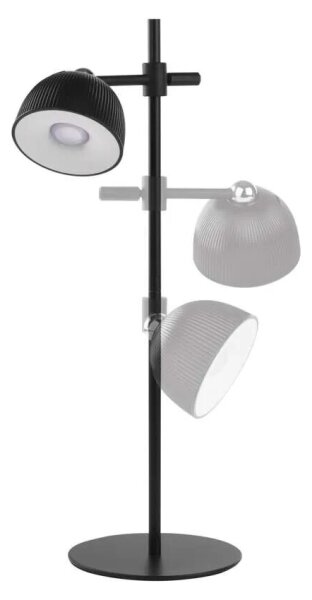 LED регулируема магнитна настолна лампа 4в1, 4,2W, 4000K, черна