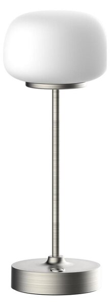 LED Димируема сензорна настолна лампа RIMINI LED/2W/5V USB 2000 mAh хром/бял