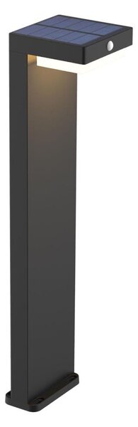 LED соларна лампа с сензор MALI LED/4,5W/3,7V 2000 mAh IP44 черна
